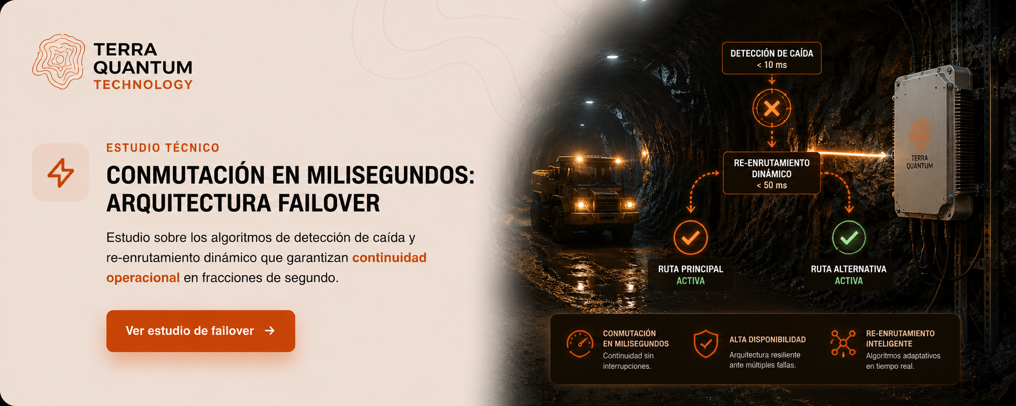 Conmutación en Milisegundos: Arquitectura Failover